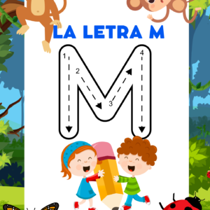 Cuadernillo Ejercicios  Aprendemos a escribir la letra "m"
