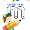 Cuadernillo Ejercicios  Aprendemos a escribir la letra "m"