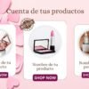 Transforma tu Negocio de Belleza con Nuestra Plantilla de Landing Page en Canva! 100% editable.