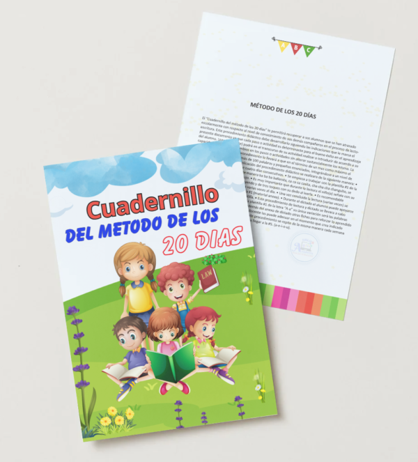 Cuadernillo del método de los 20 días