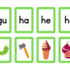 Academiaiialu las sílabas ilustrado (1) Tarjetas Mágicas de Sílabas