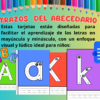 Libro de trazos para repasar letras del abecedario